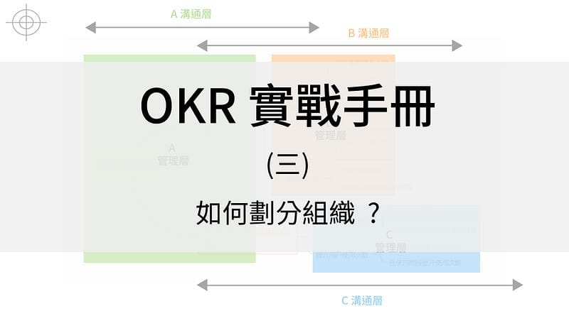劃分組織,讓策略保持彈性