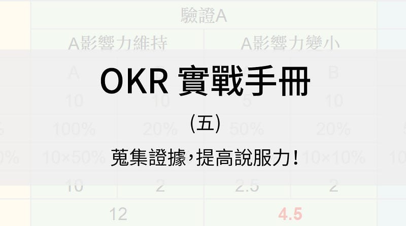 蒐集有用證據,提高企劃說服力